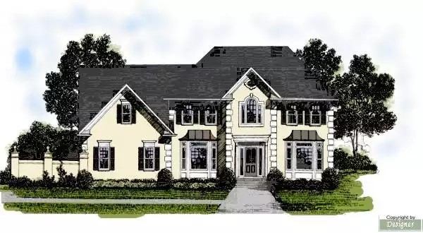 image of country house plan 6308